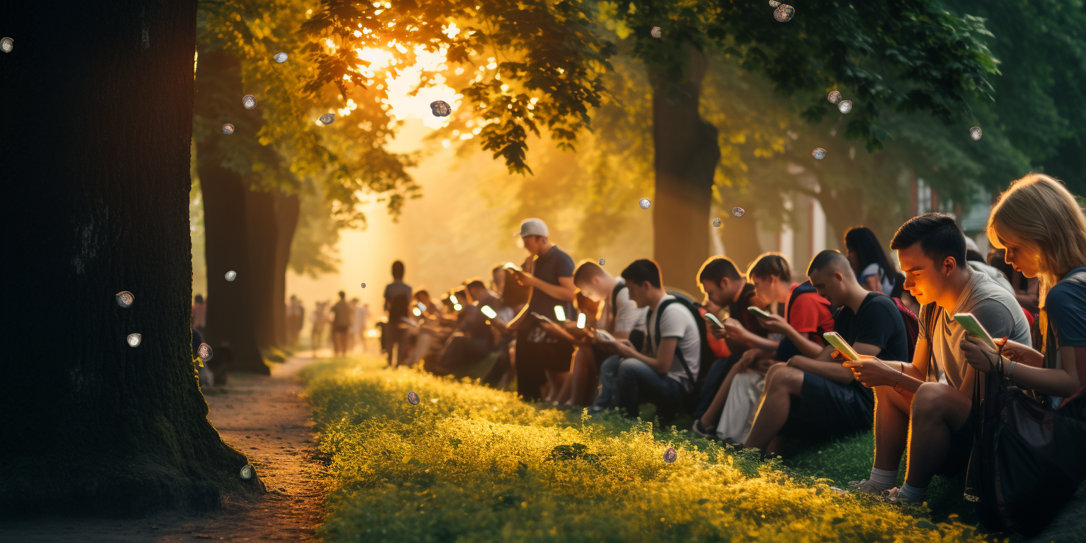 Pokemon Go Event in Park